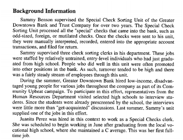 Carefully read read the case below and analyze