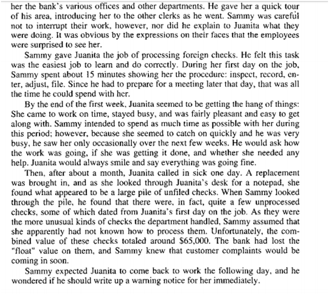 Carefully read read the case below and analyze