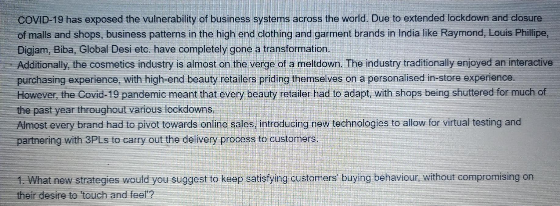 plz elaborate new strategies, as it is 15marjs