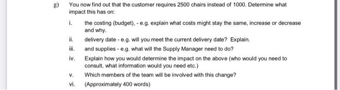 Case Study Question G Full Answers please Case