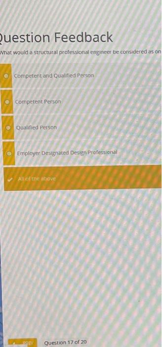 the question ask " what would a structural