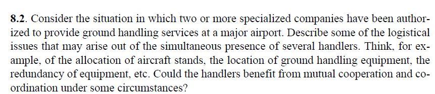 8.2. Consider the situation in which two or more