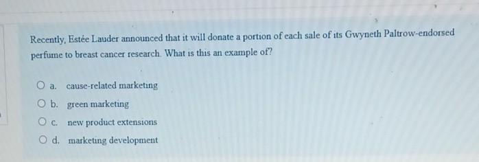 Recently, Este Lauder announced that it will