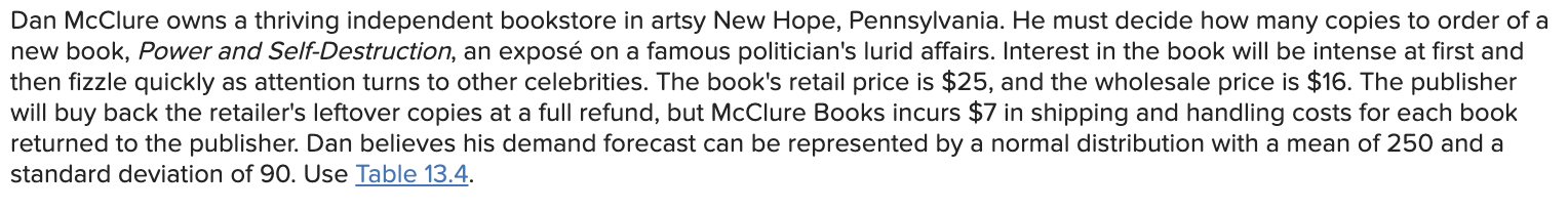 The only one that is correct is E. Can you