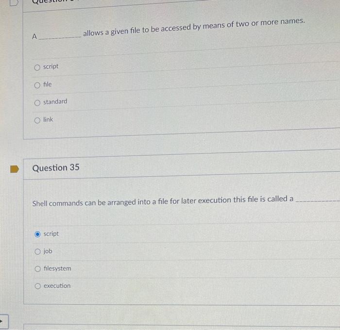 what are the answer please allows a given file to