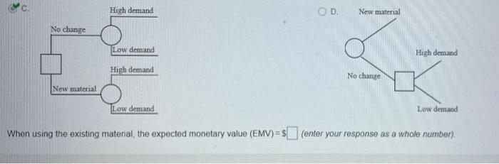 question. when using the existing material the
