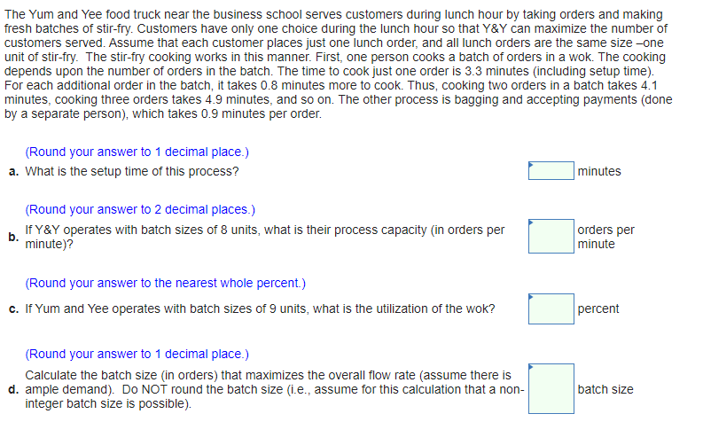 The Yum and Yee food truck near the business