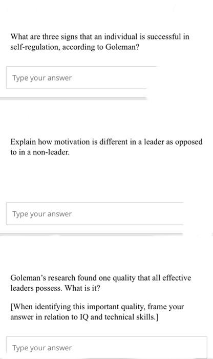 What are three signs that an individual is