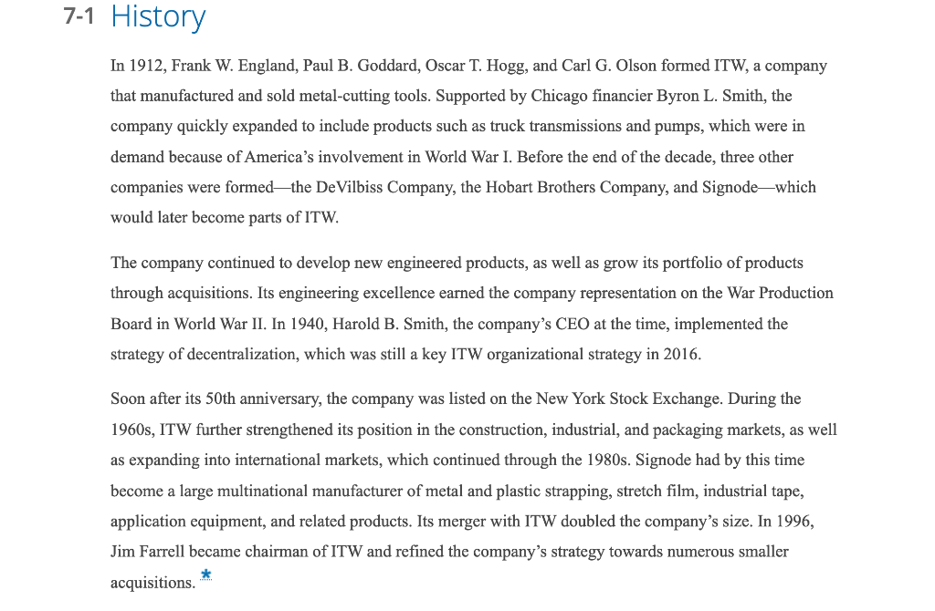 1) STRATEGIC GROUP: List TWO major strategic