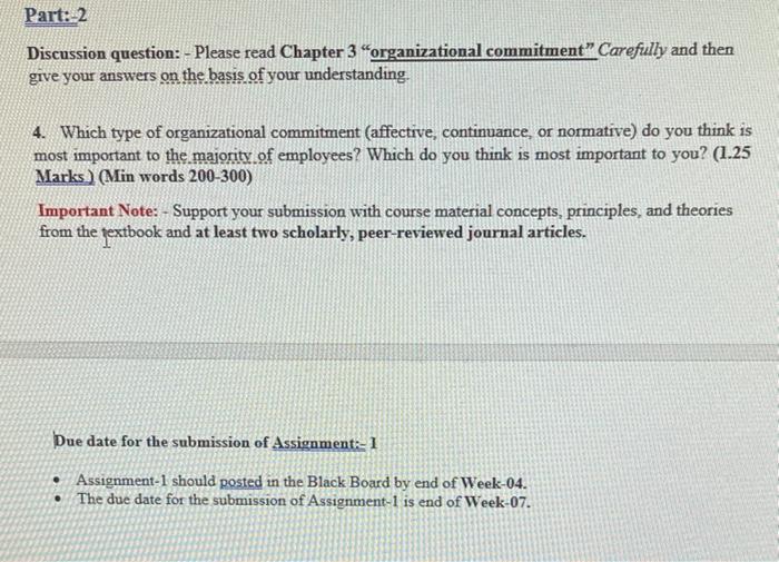 please I want unique answer part 2 question 4