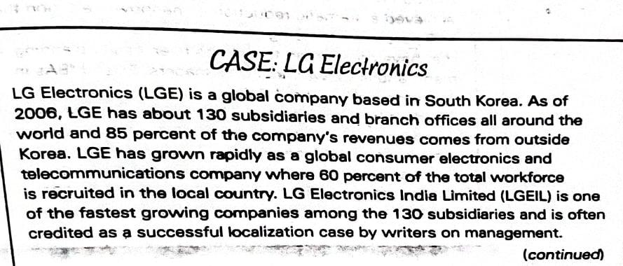 Please solve the case study your own words