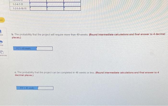 Problem 17-11 (Static) The following precedence