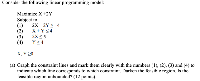 Please Solve Part (f) Consider the following