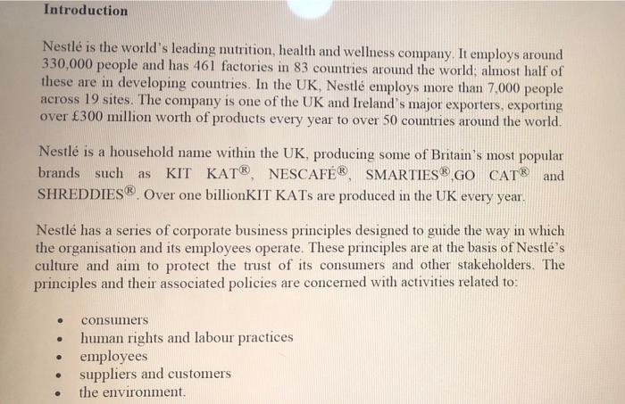 q1:Using examples from the case study, analyse