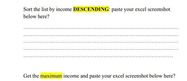 Please answer the questions excel Thanks 4-Given