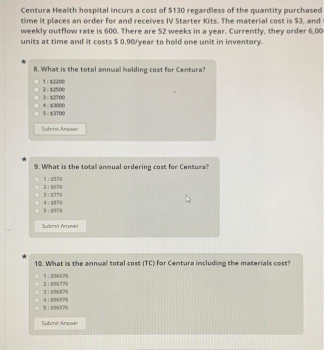 all 3 thank you Centura Health hospital incurs a