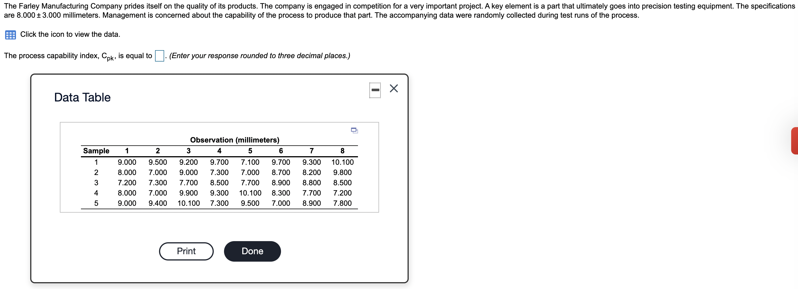 The Farley Manufacturing Company prides itself on