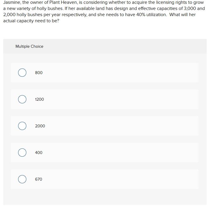 19 Jasmine, the owner of Plant Heaven, is