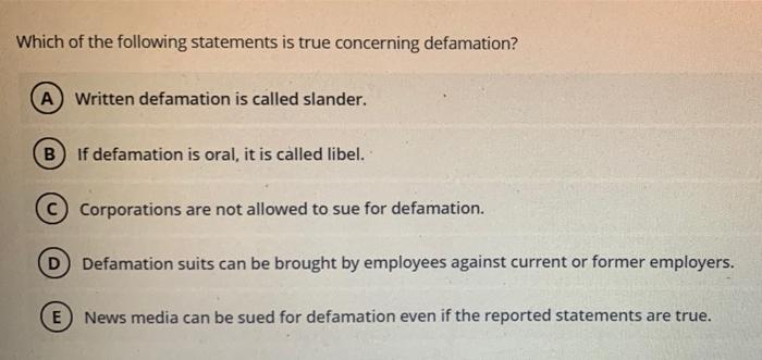 Which of the following statements is true