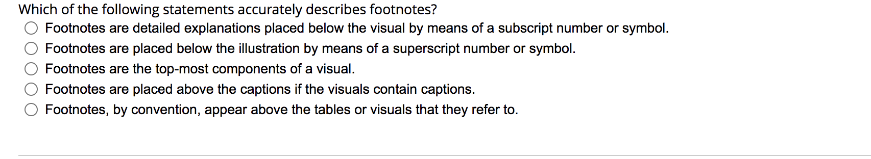 Which of the following statements accurately