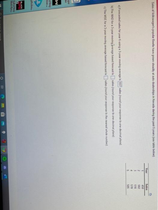 Sales of Volkswager's popular Beetle have grown