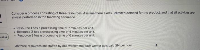 minutes per unit References employees Do not
