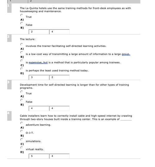 The La Quinta hotels use the same training