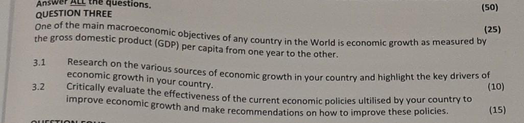 the gross domestic product (GDP) per capita from