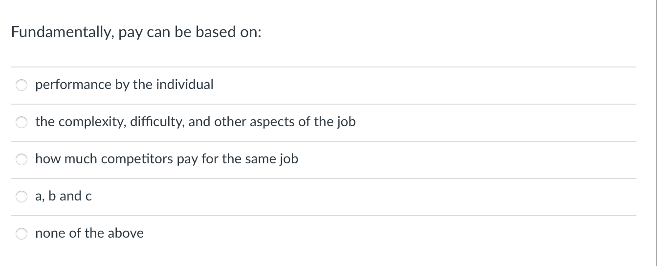 If the mean is more than the median compensation,