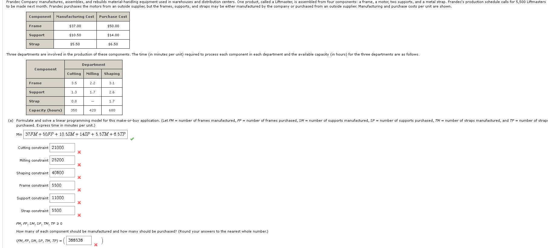 PLEASE MAKE ANSWERS SUPER CLEAR. WORK IS NOT