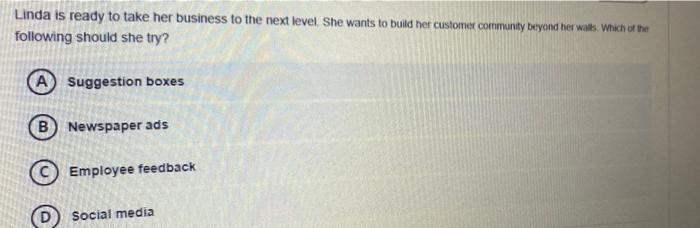 Linda is ready to take her business to the next