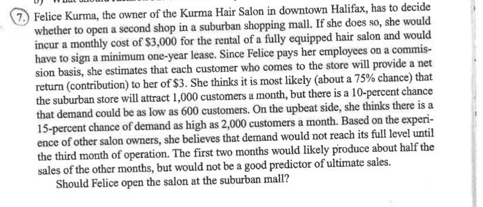Felice Kurma, the owner of the Kurma Hair Salon