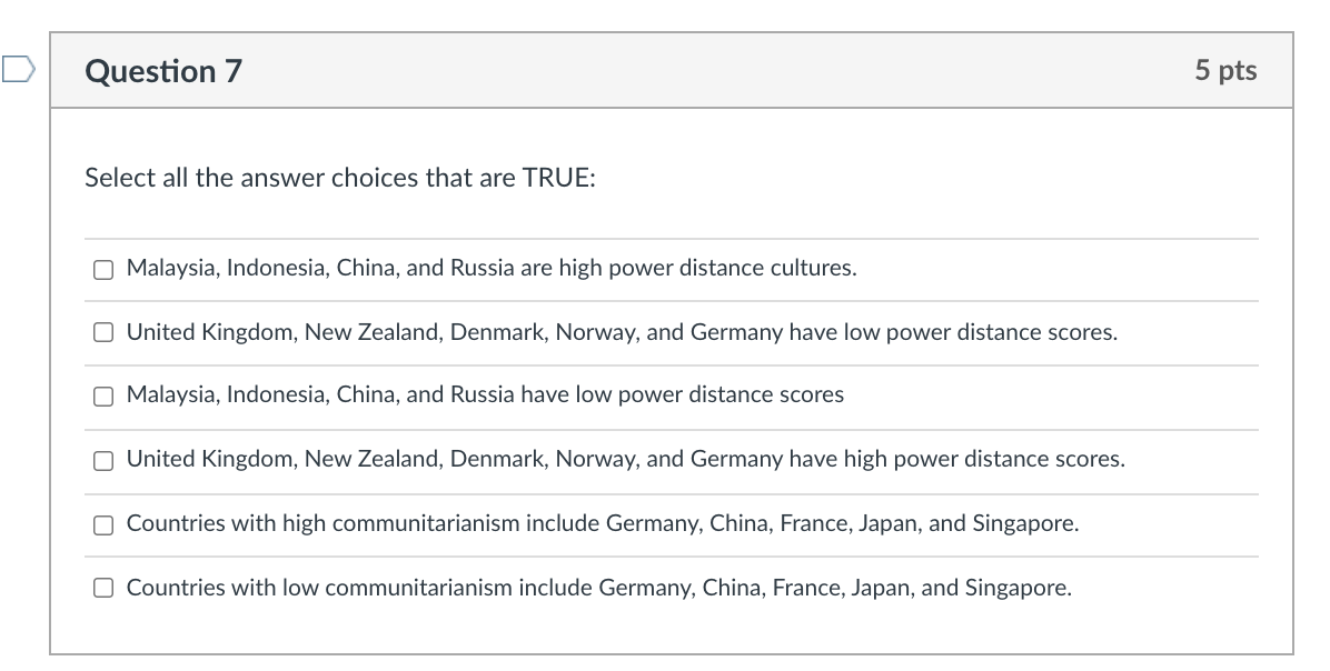 Question 7 5 pts Select all the answer choices
