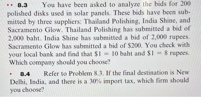 8.4 Refer to Problem 8.3. If the final