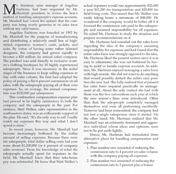 Create your own compensation plan that you think