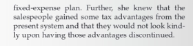 Create your own compensation plan that you think