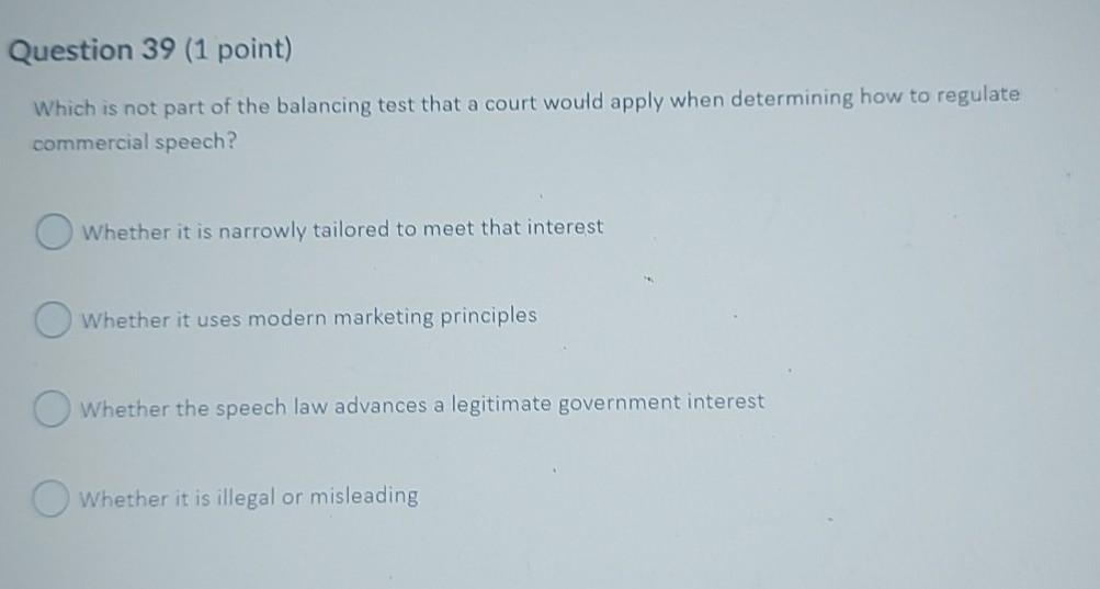 Help please if you can Question 29 (1 point) The