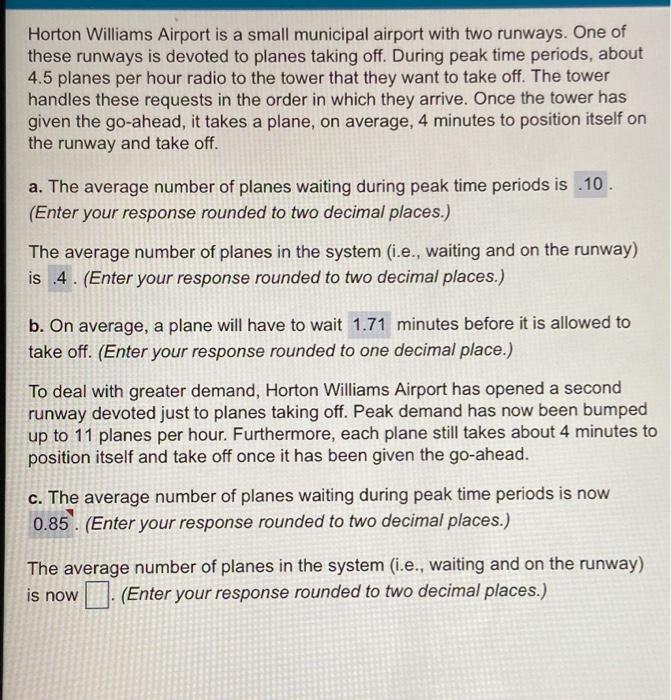 Horton Williams Airport is a small municipal