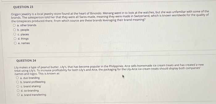 QUESTION 21 The most important requirement for