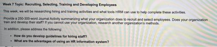 for this journal activity summarizing what your