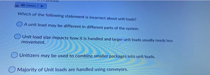 Liten Which of the following statement is