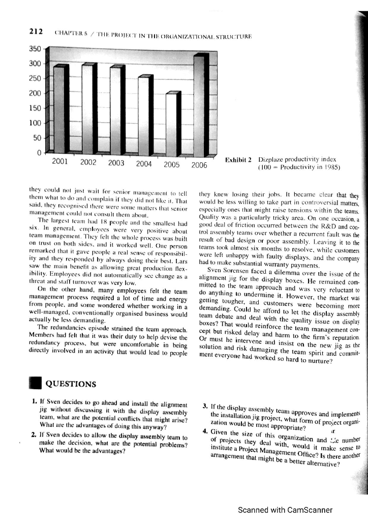 If the proposed project is implemented, what form