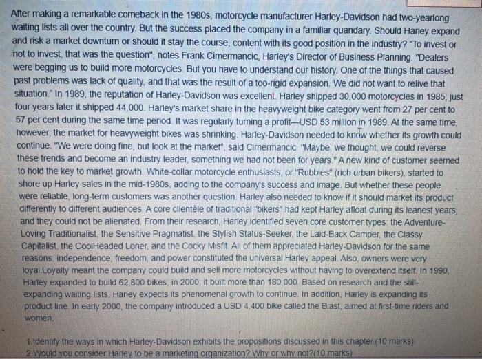 After making a remarkable comeback in the 1980s,