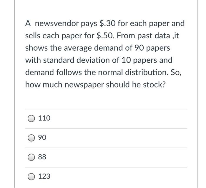 Compute the overall MAD for the following data: