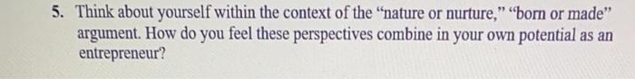 4. Consider the potential questions that you