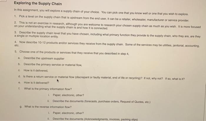 I need help with number 8. I chose Wholesaler