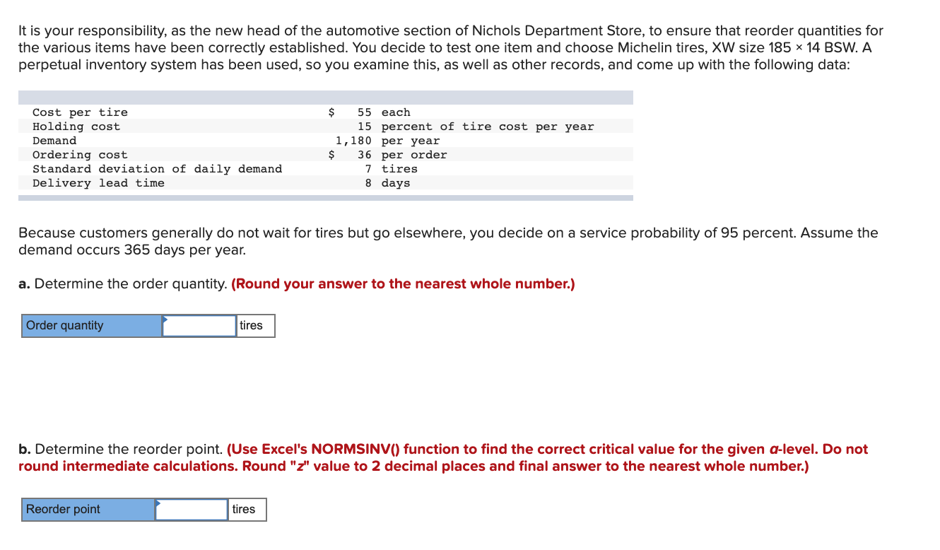 Please ensure the rounding is to the decimal
