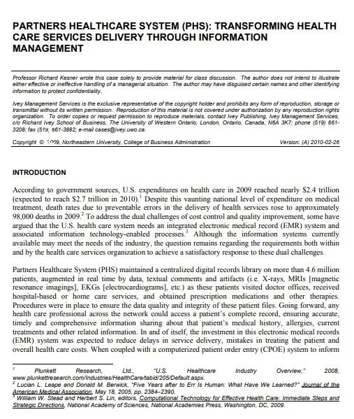 5. Developed stakeholder register and matrix for