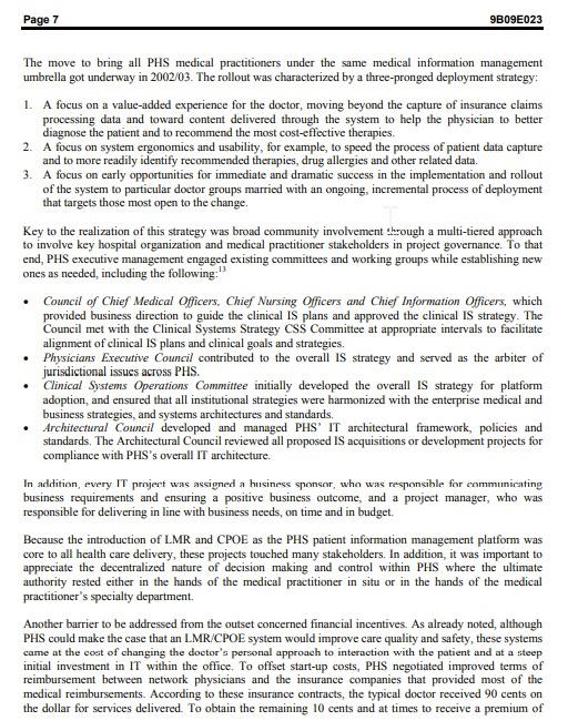 5. Developed stakeholder register and matrix for