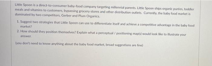 Little Spoon is a direct-to-consumer baby-food